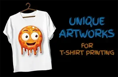 unique artworks for t-shirt printing