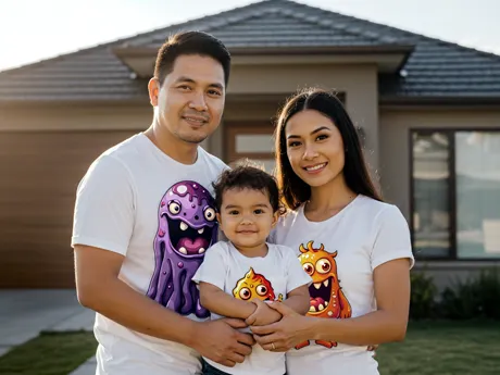 Fun family dress code.