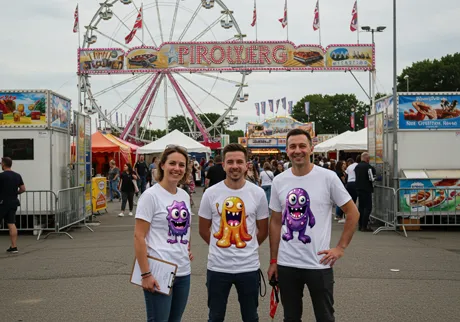 Fair and festival vendor teams