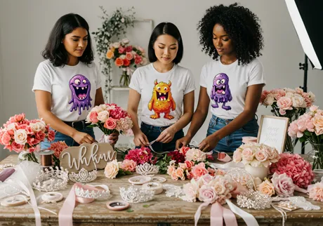 Pre-wedding party crews