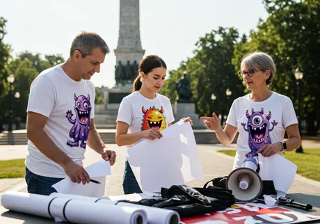 Rally & civic action squads